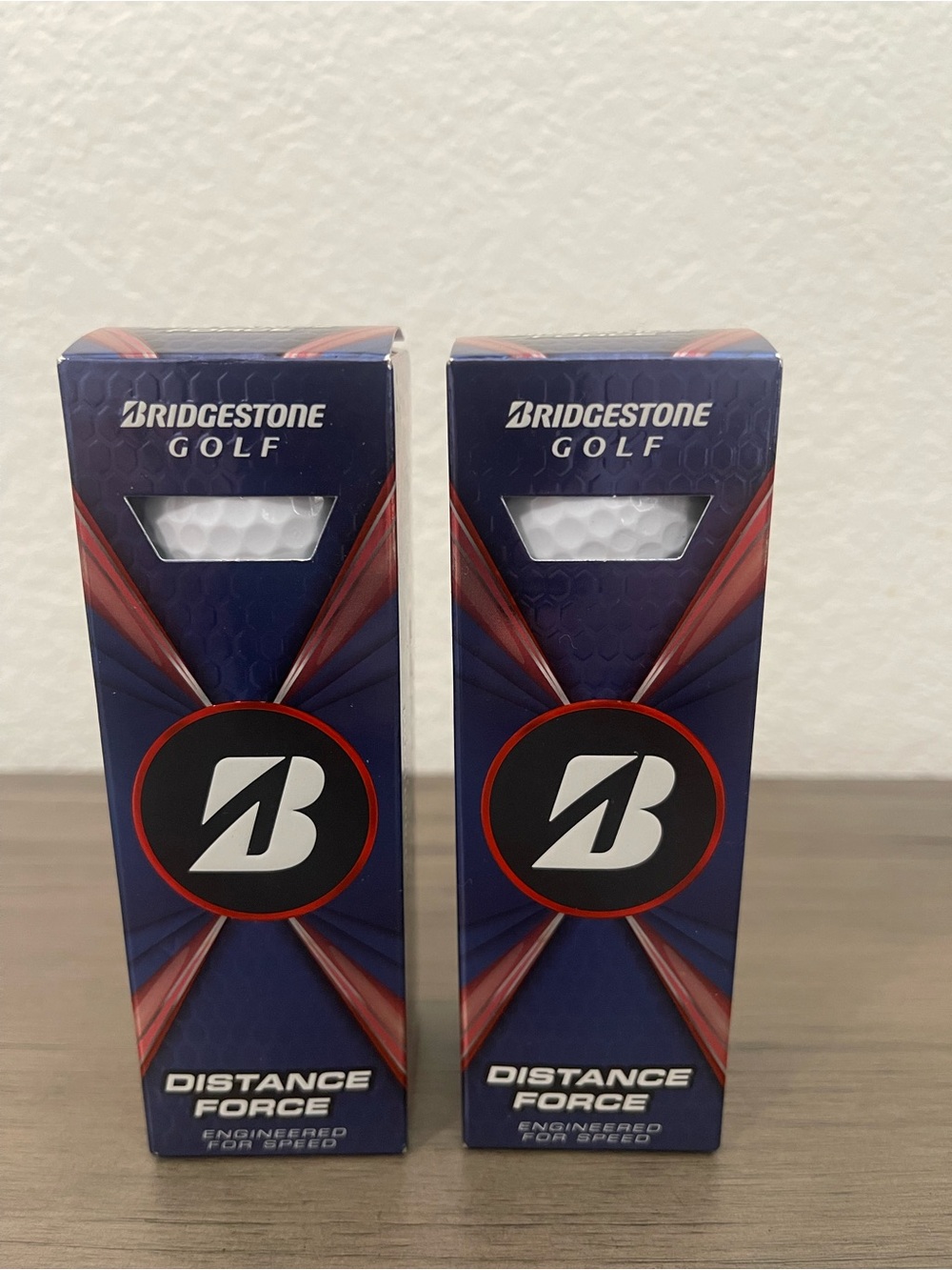 Bridgestone Distance Force White Distance Golf Balls 6 Total (2x 3-Pack)